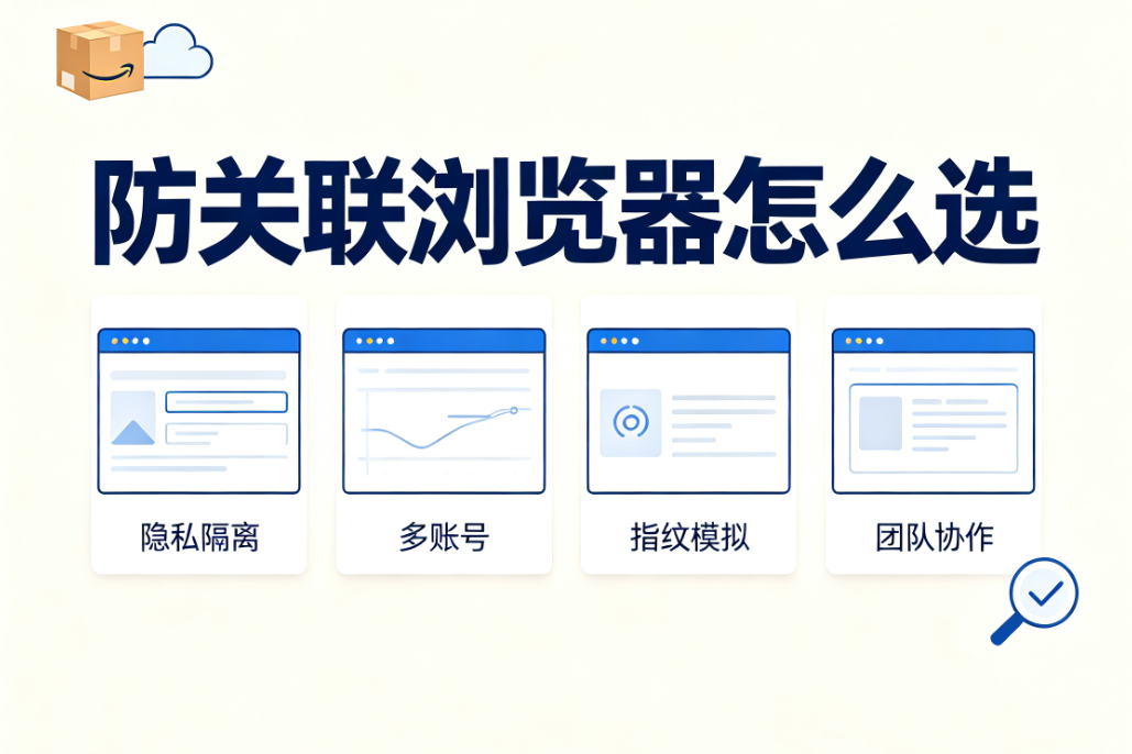 亚马逊防关联浏览器怎么选?4款主流工具逐款实测与决策指南